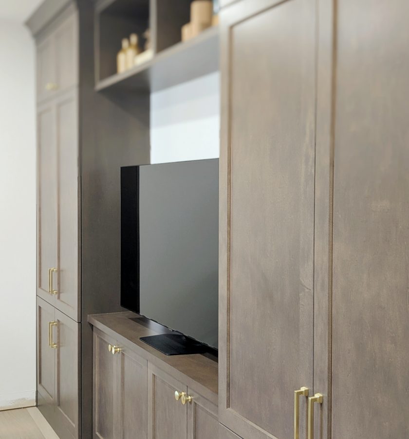 Built-In entertainment center