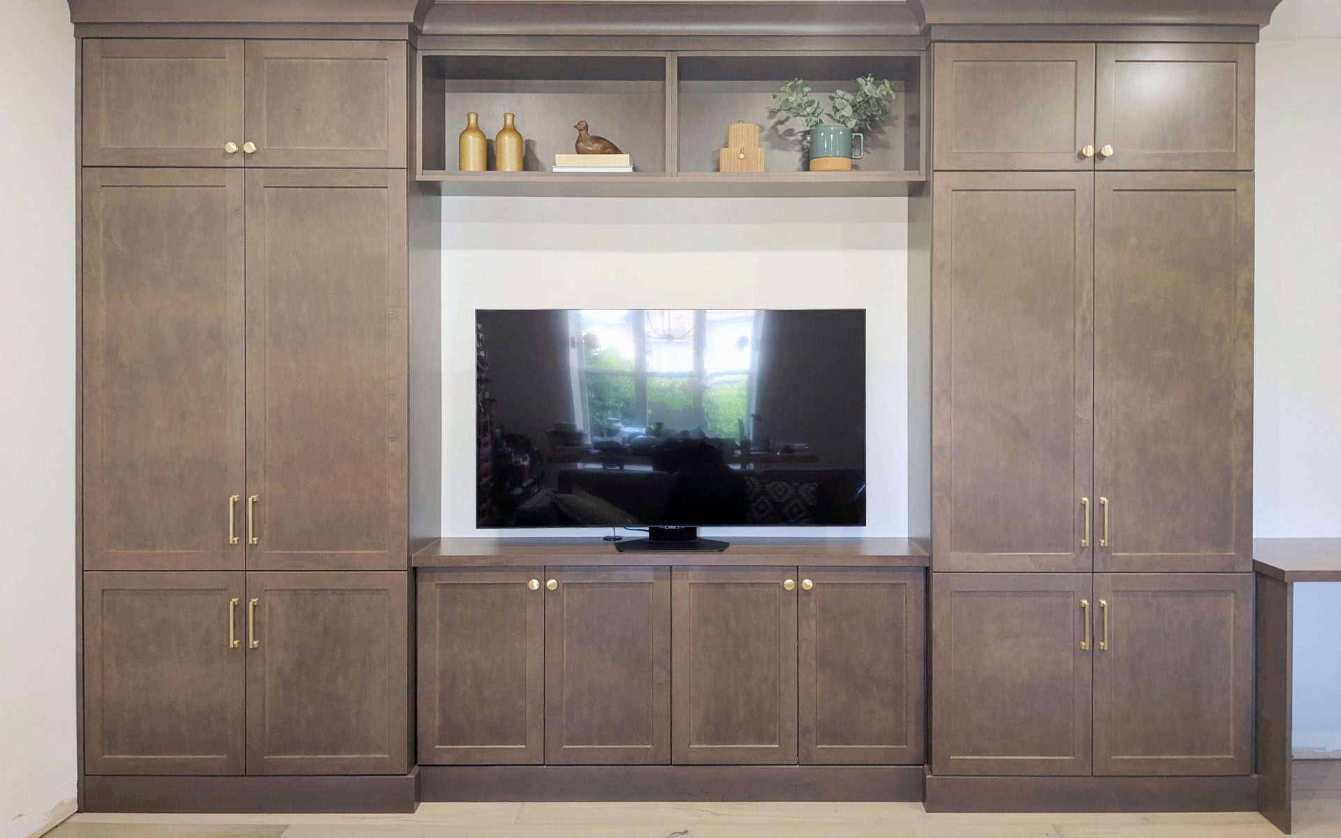 Built-In entertainment center